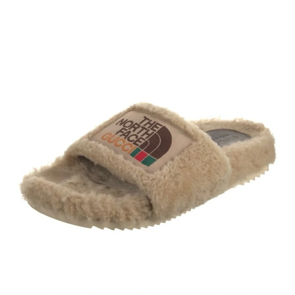 The North Face x Gucci Sherpa Slides - Picture 3 of 3